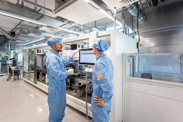 Ein Demonstrator für den sogenannten Rotationsdruck.