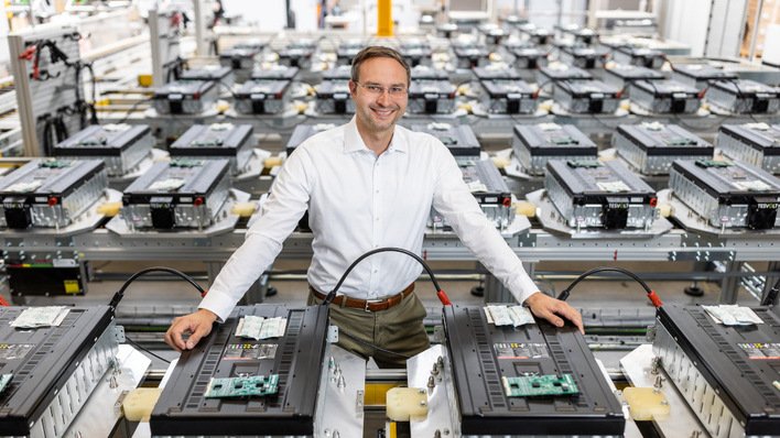  Daniel Hannemann ist CEO von Tesvolt aus Wittenberg.