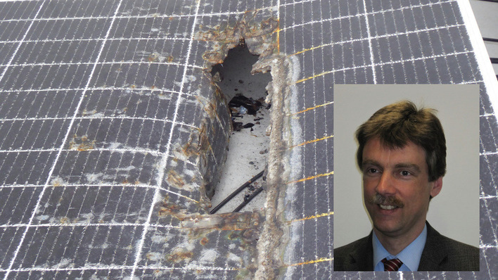  Lutz Erbe ist Versicherungsexperte und Sachverständiger für Photovoltaiksysteme.