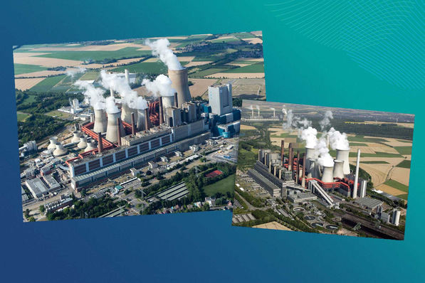  Die betroffenen Kraftwerkseinheiten Grevenbroich-Neurath und Bergheim-Niederaußem.