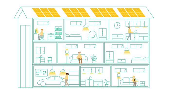  Die Genossenschaft Lebensräume Hoyerswerda realisiert das bisher größte Mieterstromprojekt in Sachsen.