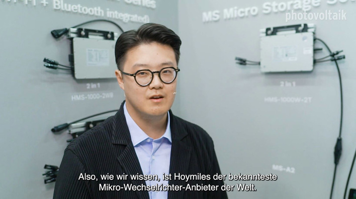 Anton Xiang ist Entwickler bei Hoymiles.