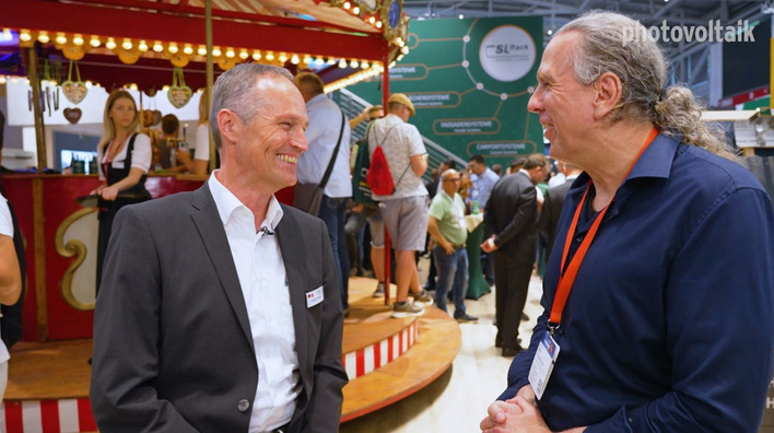 Ludwig Schletter (links) führt die Geschäfte von SL Rack.