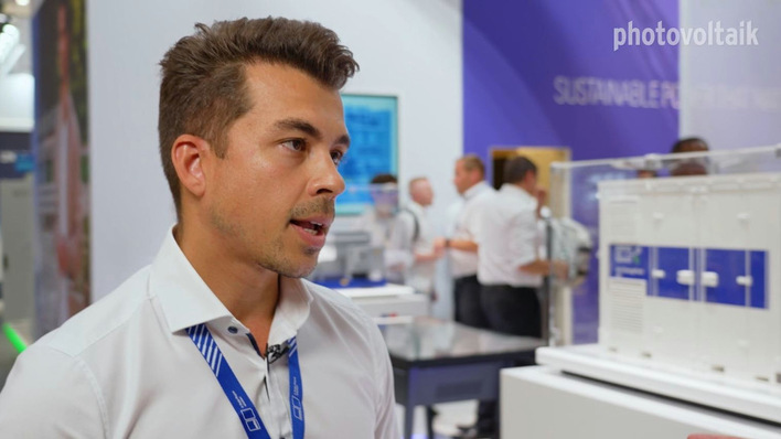 Michael Hierholzer ist Experte für große Speicherlösungen von Rolls-Royce Solutions.