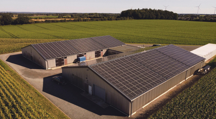 Dachflächen auf landwirtschaftlichen Gebäuden sind sehr begehrt.