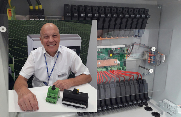 Siegfried Glaser von Merz Schaltgeräte ist Experte für DC-Technik.