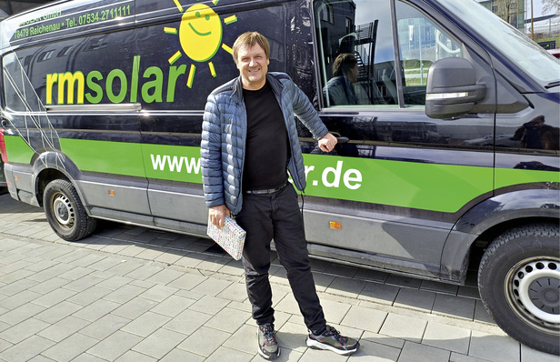 Roland Müller hat sein ­Unternehmen als ­Ein-Mann-Betrieb begonnen.