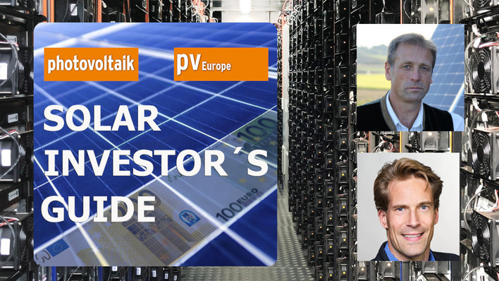 Hans Urban (oben) ist Experte für Netzspeicher. Im Gespräch mit Karsten Schäfer gibt er Tipps für Investoren.