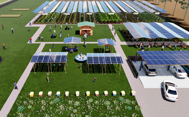 Urban-PV und Agri-PV gehen Hand in Hand.