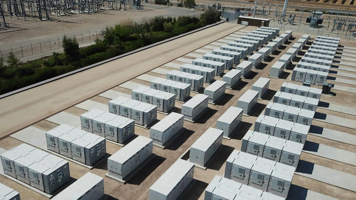 Das jüngste Großspeicherprojekt GESS mit Partner Wärtsilä in Hill-County, USA.