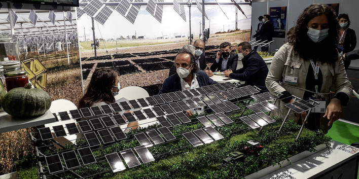 Zur Leitmesse in München spielt die Agri-PV eine wachsende Rolle.