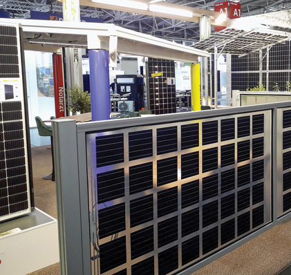 Präsentation der Gridparity AG auf der diesjährigen Intersolar in München.