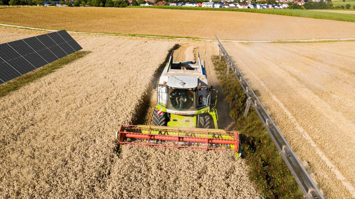 Wenn es um die Photovoltaik auf dem acker geht, spielt die landwirtschaftliche Nutzung der Fläche weiterhin die Hauptrolle.