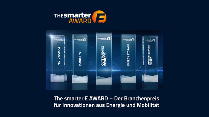 Die Bewerbungen um die Smarter E Awards können eingereicht werden.