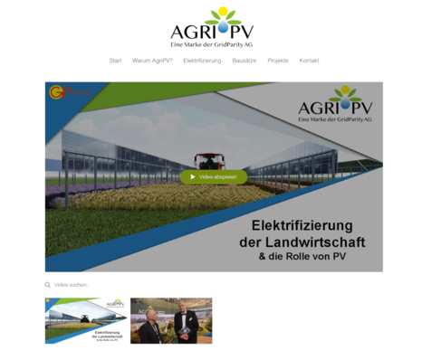 Das Video steht auf der Website von Gridparity bereit.