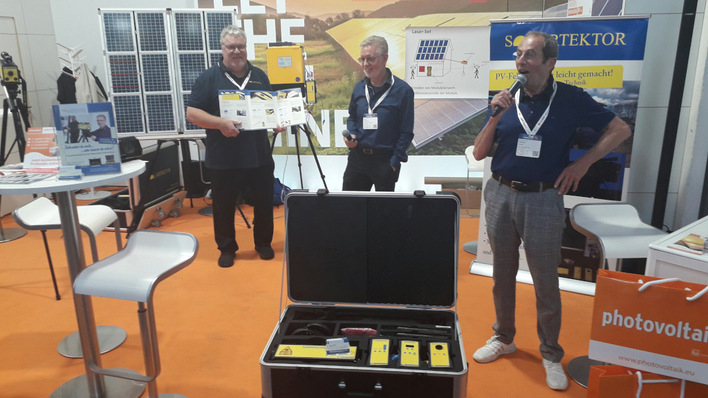 Mit dem Isotektor und dem Lasertektor lassen sich Anlagen schnell in die Wartung nehmen. Auch Fehler im Feld werden zügig aufgespürt.