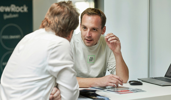 Dominik Kortmann entwickelt neue Ideen für Installationsbetriebe.