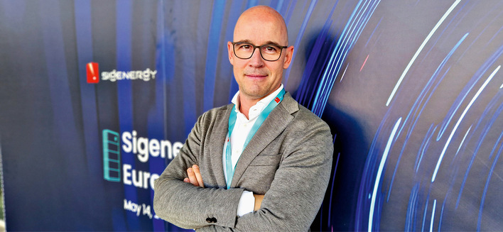 ﻿Sven Albersmeier-Braun arbeitet als Vice President Sales Central Europe bei Sigenergy.