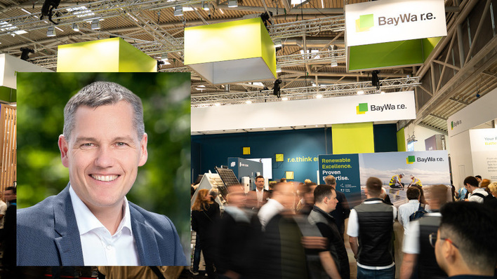 Frank Jessel ist CEO von Baywa r.e. Solar Trade.