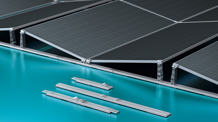 © Aerocompact Vormontierte Klick-Komponenten reduzieren den Montageaufwand beim Compactflat SN Fast.