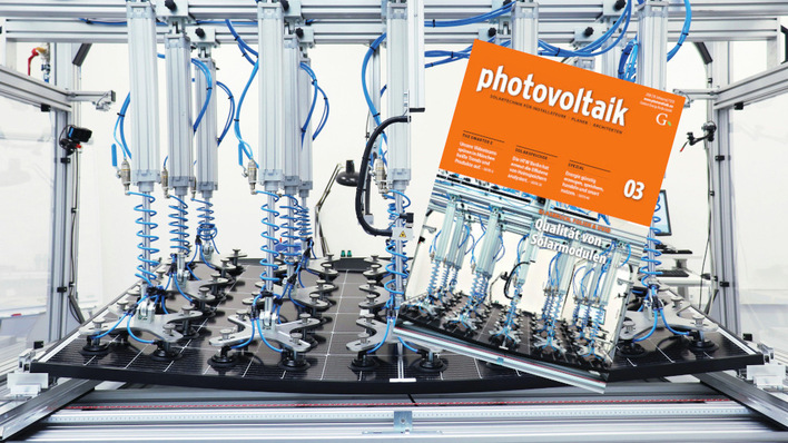 Das Themenheft widmet sich der Qualität von Solarmodulen.