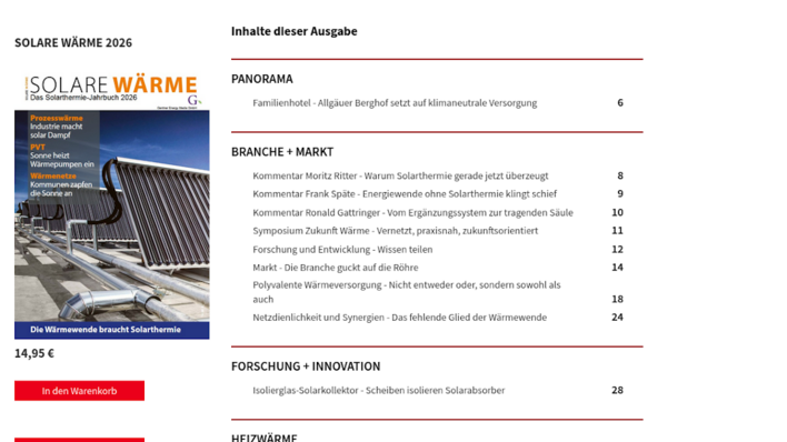 Das aktuelle Jahrbuch kann ab sofort bestellt werden.