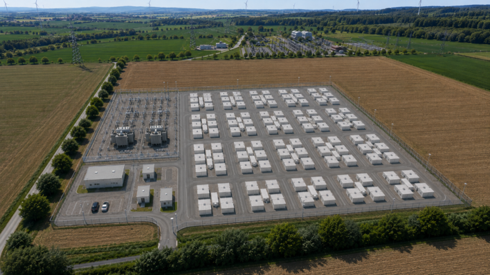 Großer Strompuffer: Der Batteriepark Dion soll 400 Megawatt Leistung und eine Speicherkapazität von 1.600 Megawattstunden erreichen.