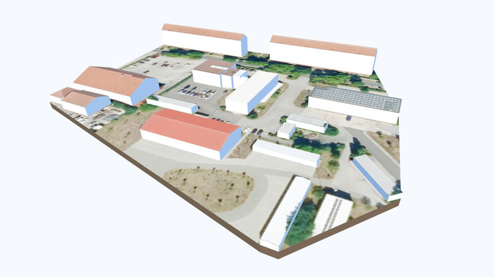 PV-Sol premium mit automatischen 3D-Gebäudemodellen von Rexplorer.