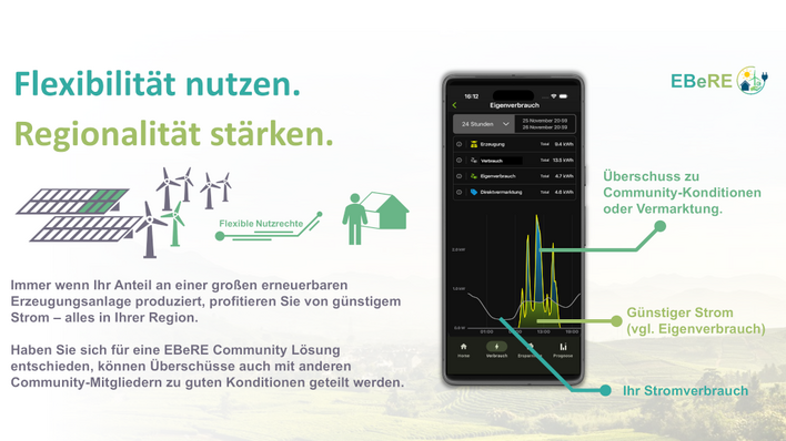 Die Forscher haben drei Tarifmodelle für Energy Sharing entwickelt.