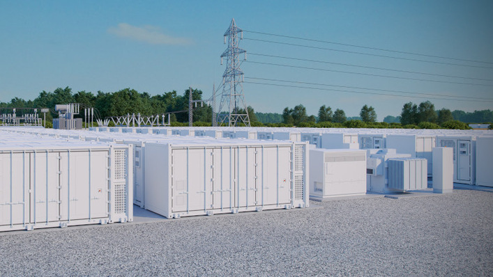 Höchstspannung: Netzanschluss ans 380-Kilovolt-Netz des Übertragungsnetzbetreibers 50Hertz.