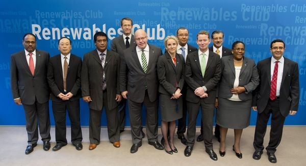 Der neue Club der Energiewende-Staaten wurde in Berlin gegründet.