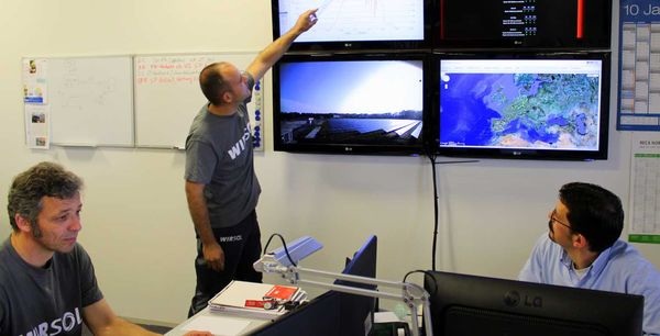 In der Leitwarte von Wirsol laufen die Daten unterschiedlicher Anlagen zusammen.