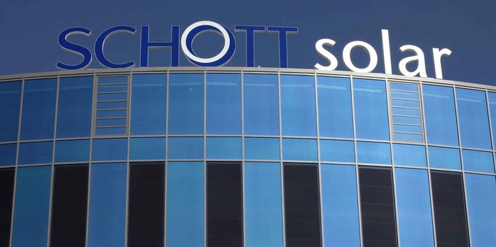 Der Hauptsitz von Schott in Mainz.