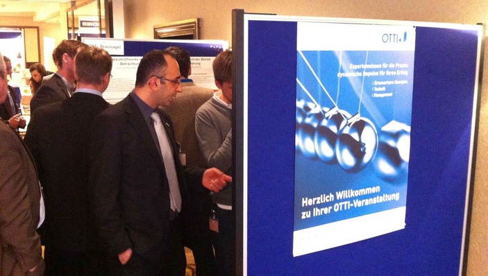 Die Posterausstellung von verschiedenen Projekten erfreute sich großer Beliebtheit.