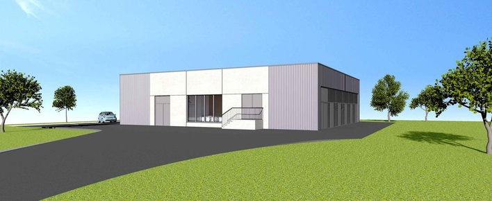 So soll der geplante Batteriepark in Schwerin aussehen.