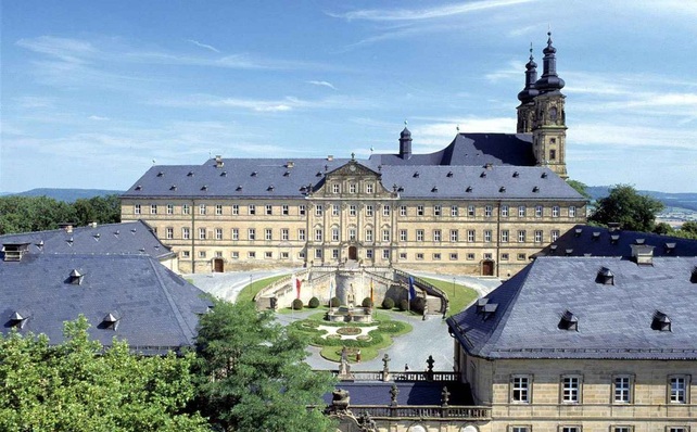 Das Kloster Banz in Bad Staffelstein.