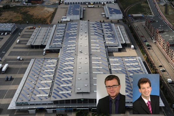 Pachtanlage auf der neuen Großhalle in Bremen. Die beiden Autoren plädieren für mehr Klarheit im geplanten EEG.