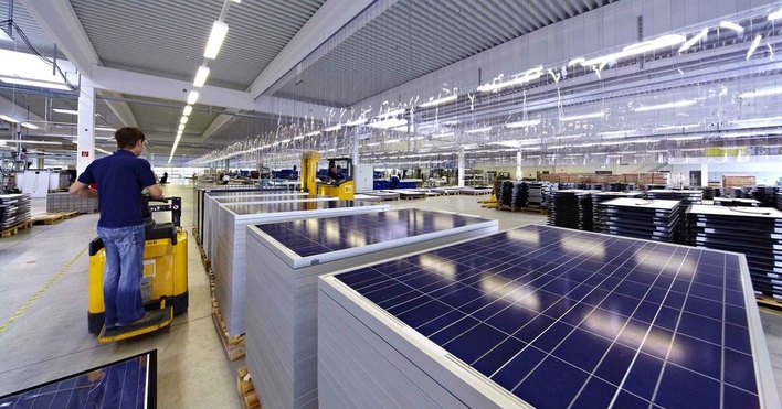 In Wismar werden weiterhin Solarmodule gefertigt. Wenn auch von der Solarfabrik.