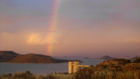 Der Solarpark entsteht am Südufer des Oranje River in der Nordkapprovinz.