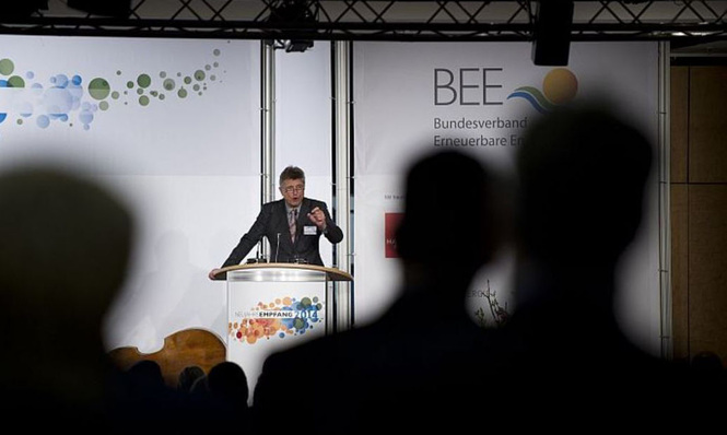 Selbstbewusst, aber auch kritisch: Fritz Brickwedde, Präsident des Bundesverbands Erneuerbare Energie.