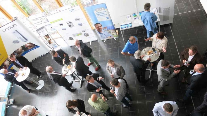 Netzwerken ist ausdrücklich erwünscht auf dem Storage Day.