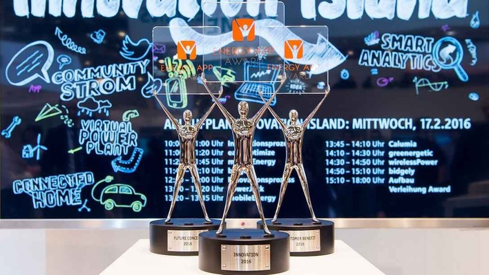 Die drei verliehenen Preise.