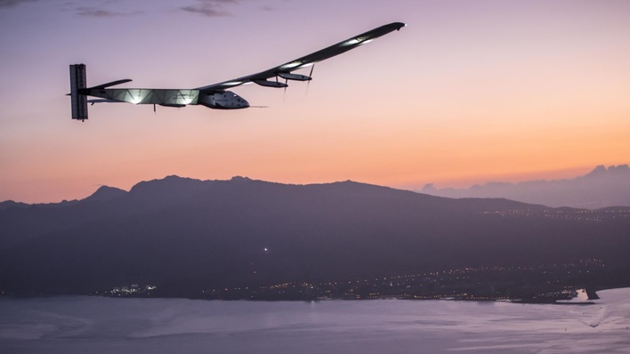 Gute Nachrichten aus Hawaii.Die Batterien von Solar Impulse überhitzen nicht mehr.