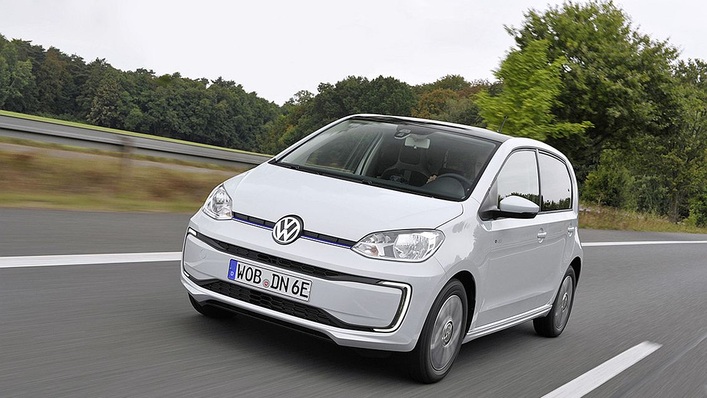 Der neue E-Up von VW wird in der Gläsernen Manufaktur in Dresden gebaut.