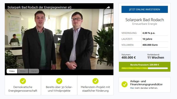 Das Pilotprojekt der Energiegewinner aus Köln.