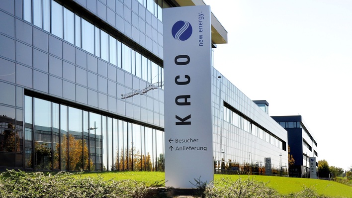 Der Hauptsitz von Kaco in Neckarsulm.