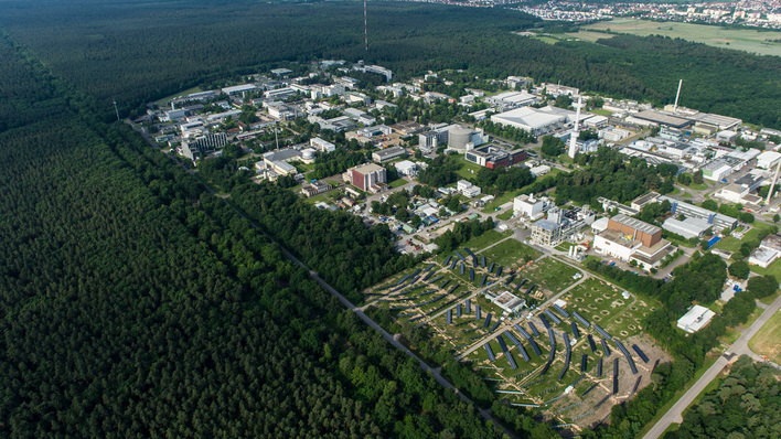 Das Herzstück der Infrastrukturplattform steht derzeit auf dem Campus des KIT.