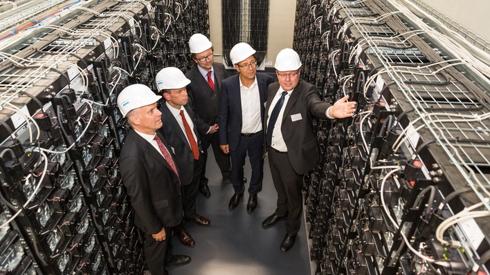 Inside Wemag 2: der Großspeicher in Schwerin.