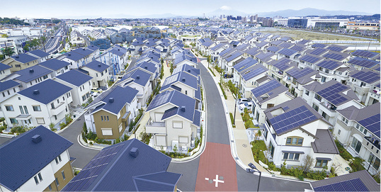 
Fujisawa Sustainable Smart Town in Japan.



