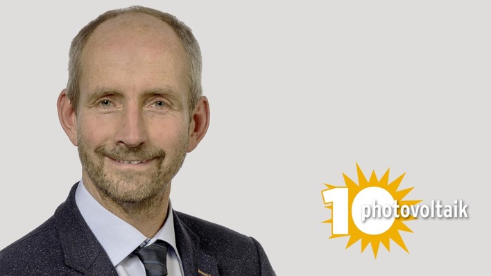 Helge Hartwig leitet den Verkauf und die technische Entwicklung der Montagesysteme für die Photovoltaik bei der Ernst Schweizer AG.